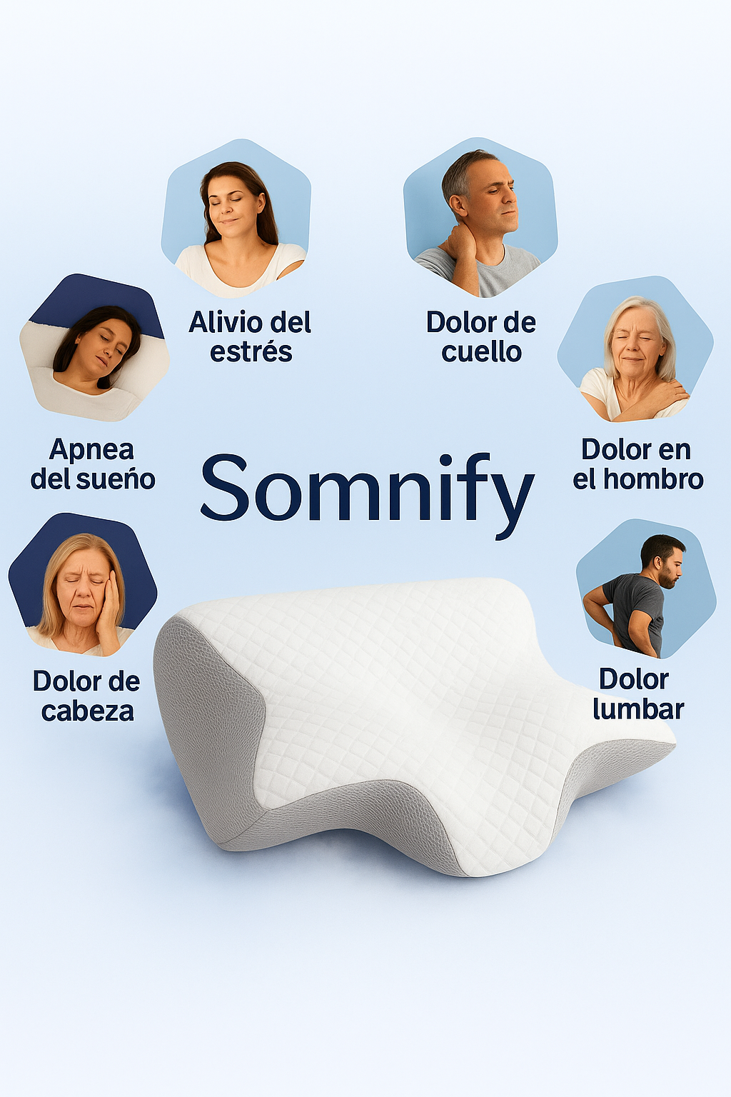 Somnify™ – Almohada Cervical